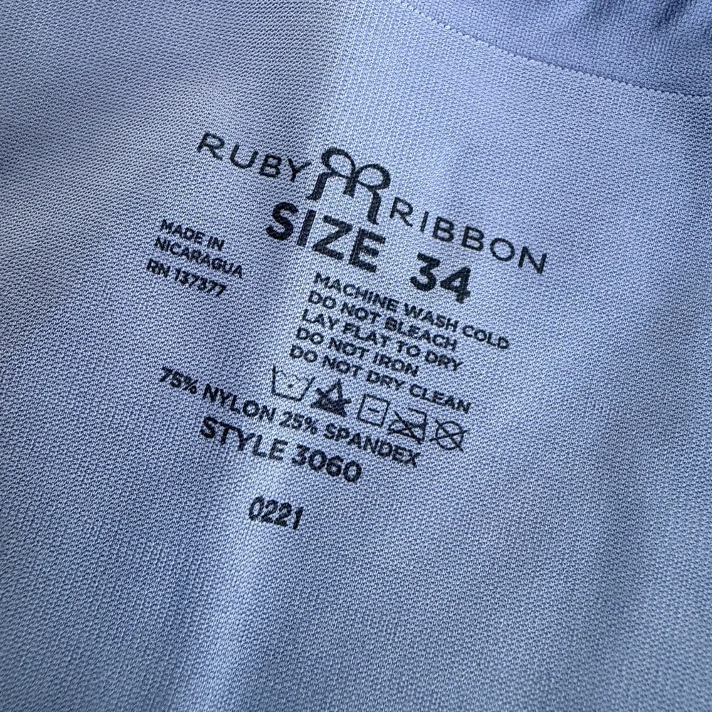 NEW Ruby Ribbon “Athena” Demiette Bra, Slate Blue, Size 34 - Picture 3 of 4